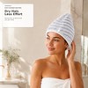 2 Packs Large Microfiber Hair Towels for Women, Super Absorbent