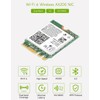 Waveshare Wireless AX200 NIC, Gigabit Dual-Band Wi-Fi 6, 802.11AX Standard,