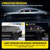 Finger Heart Car Window Light, Solar-Powered Wireless LED Heart Shape