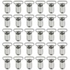 50pcs 1" Pacifier Suspender Clips, Marrywindix Pacifier Clips for Making