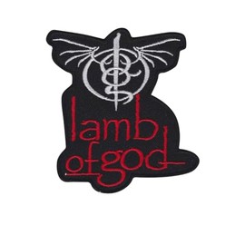 American Heavy Metal Tape Embroidered Iron On Patch