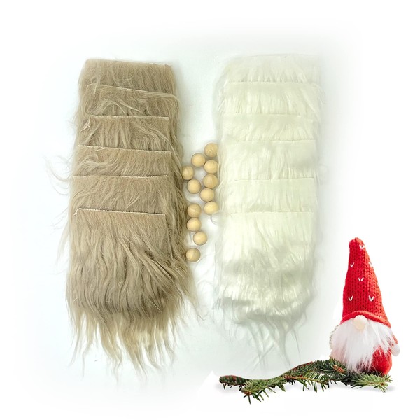 OHYER Pack of 12 Gnome Beards Handmade Gnome Beards Gnome
