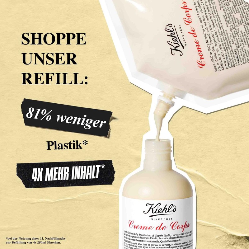 KIEHL'S Creme de Corps, Rich Body Cream with Cocoa Butter,