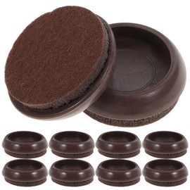 10pcs Fixed Caster Cup Wheel Stopper Non-Slip Furniture Pads Furniture Caster Cup Furniture Pads for Hardwood Floors Chair Pads Floor Protector Caster Cups Furniture Coasters