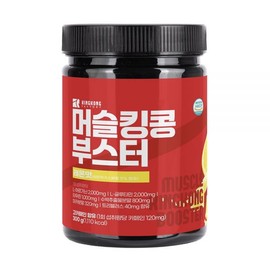 UnKnown Muscle King Kong Booster 300g 18 times Lemon Flavored Health Supplement Powder Gift Set Chuseok Holiday Gathering Parents / 머슬킹콩부스터 300g 18회 레몬맛 헬스보충제 파우더 선물세트 친정 한가위 명절 모임 부모님