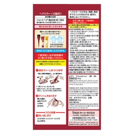 Hoyu Bigen Cream Tone, 0.1 oz (3 g) (Brighter Chestnut), 1.4 oz (40 g) Per Serving + 1.4 oz (40 g)