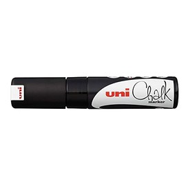 Uni Marker Posca Chalk (Chalk) Bevelled Wide Black Posca