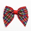 Italian Options Tartan Ribbon Bows 12-Piece Pack, 4 cm Bow