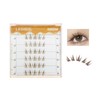LASHIDOL Partial Eyelashes, No Glue Required, Instant Pita Eyelashes, For