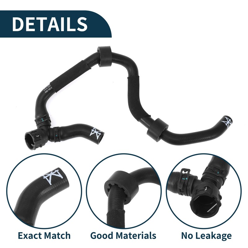 A ABSOPRO Radiator Hose for Volkswagen Golf Alltrack 1.8L 2017-2019