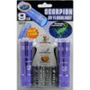 shawshank ledz Scorpion UV 9 LED Flashlight, 2 Piece