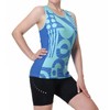 beroy Racerback Cycling Tank Tops Women Indoor-Outdoor Bike Sleeveless Recreation