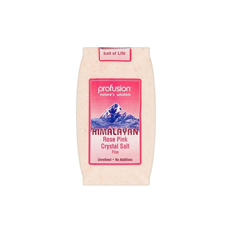 Profusion Himalayan Rose Pink Salt Fine (500g) - Pack of