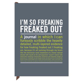 Knock Knock I'm So Freaking Freaked Out Inner-Truth Journal (Large, 7 x 9.5-inches)