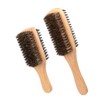 WOONEKY Bristle Brush Set Men's Hair Brush for Fine Thin