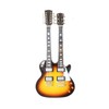 The Eagles Don Felder Double Neck Miniature Guitar Replica
