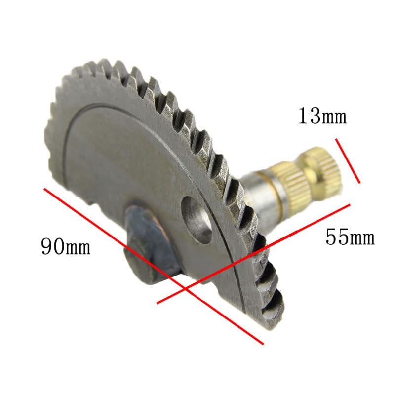 Kaimeilai Kickstarter Sprocket, 6 Pieces Kickstarter Shaft, Kickstart Intermediate Wheel