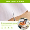 Shelf Liner Non Adhesive Refrigerator Mats Washable, No Odor Plastic