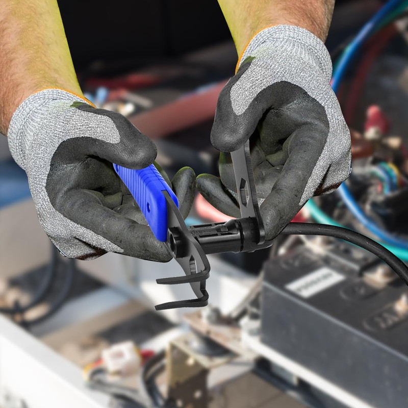 Mc4 Disconnect Tool, Solar Serpent 5-in-1 Multipurpose Solar Connector Tool,