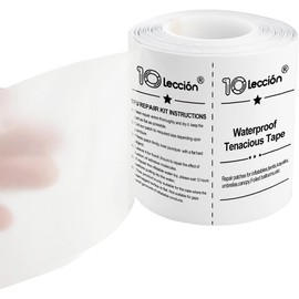 YounBeauty TPU Clear Repair Tape - Heavy Duty Waterproof Patch for Tents, Inflatables, Pool Floats & Outdoor Gear (3" x 12.3ft / 7.5cm x 375cm) - Instant Fix, Invisible Repair, Cut-to-Size，50 Pcs