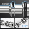 TAILONZ PNEUMATIC 1/8"NPT Solenoid Valve 4V110-06 DC12V Single Coil Pilot-Operated