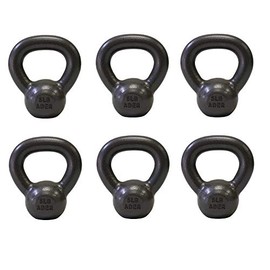 Ader 5lb x 6pcs Premier Kettlebell Set