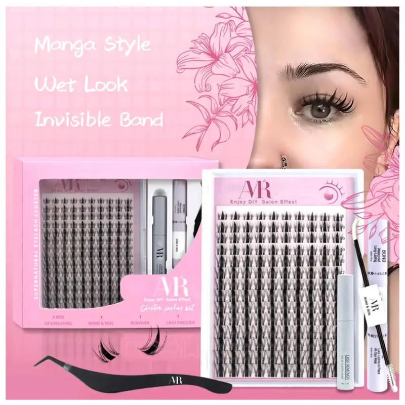 US Local Stock DIY Segment Eyelashes Individual Lash Extension Mega