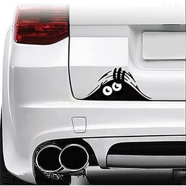 SKS Distribution® 3D Funny Peeking Monster Cartoon Vinyl Car Sticker Badge Emblem Decal