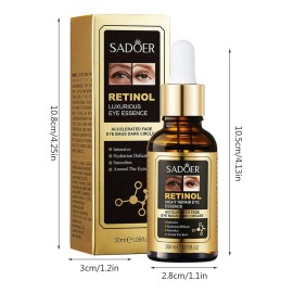 Serum Contorno De Ojos Con Retinol Anti Ojeras Antiedad