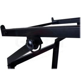 Griffin Rack Mount Rolling Stand & Adjustable Mixer Platform Rails by GRIFFIN | 19U Cart