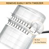 QUEWEL Premade Lash Fans, 7D Premade Fans Eyelash Extensions 0.07mm