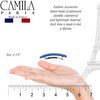 Camila Paris CP3042 French Hair Barrette Clip for Girls, Set