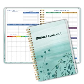 Budget Planner - Monthly Financial Planner Organizer with Expense Budget Book/Expense Tracker Notebook/Accounting Book to Manage Your Money Effectively, Start Anytime, A5(5.8" * 8.2")