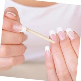 100개 푸시 큐티 네일 우드리무버 제거 스틱 아트 나무 [114mm GD00308] 100 Push Cutie Nail Wood Remover Removal Sticks Art Wood [114mm GD00308]