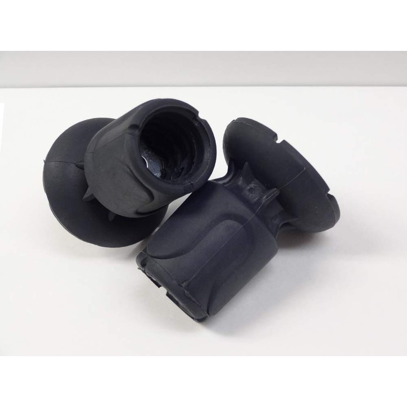 Replacement Cane Toes Rubber 0.7 inch (19 mm) (Set of