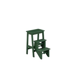 Boraam Niko Folding Step Stool-Equestrian Green, 24-Inch