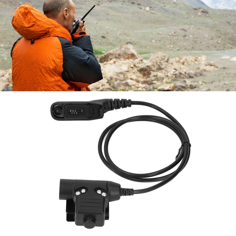 U94 Radio Headset Adapter Intercom Radio Two Way Earpiece Adapter