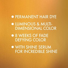 L'Oreal Paris Superior Preference Fade-Defying + Shine - Tinte permanente para el cabello, rubio medio 8, paquete de 3 unidades