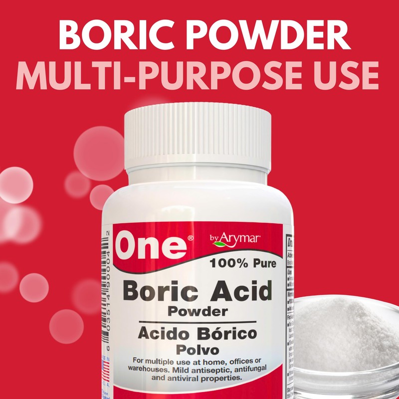 Arymar Boric Powder, Multipurpose Household Cleaner and Freshener, Pure Granular