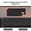 81 Pro Full Metal Custom Mechanical Keyboard, QMK/VIA Double-Shot PBT