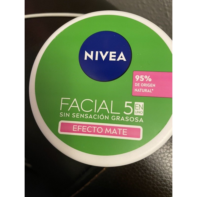 Nivea Cream Facial Hidratante 5 En 1 Efecto Mate, 200ml