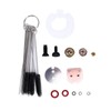 Carburetor Rebuild Repair Kit Cleaning Brush Set Rubber Metal ABS