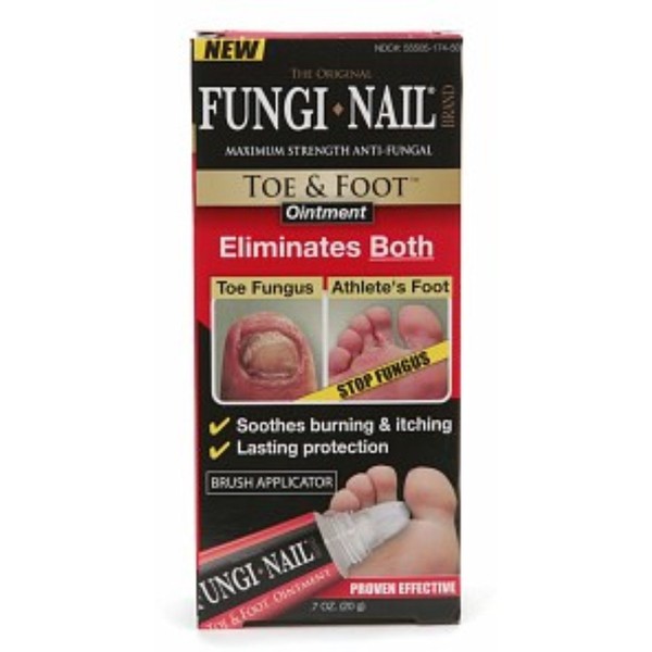 Fungi-Nail Toe & Foot Ointment 0.70 oz (Pack of 2)