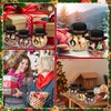 20 Set DIY Christmas Mason Jar with Lids and Felt