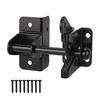 HILLMASTER Self Locking Gate Latch for Wooden Fence,Heavy Duty Gravity