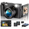 Duluvulu Newest 4K Digital Camera for Photography and Video, 48MP