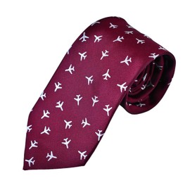 Boeing Pilot Neck Tie - Aviation Gift for Men - Air Force Design