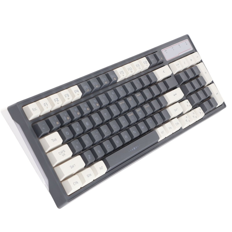2.4G Wireless Gaming Keyboard 96 Keys Ergonomic Long Standby Time