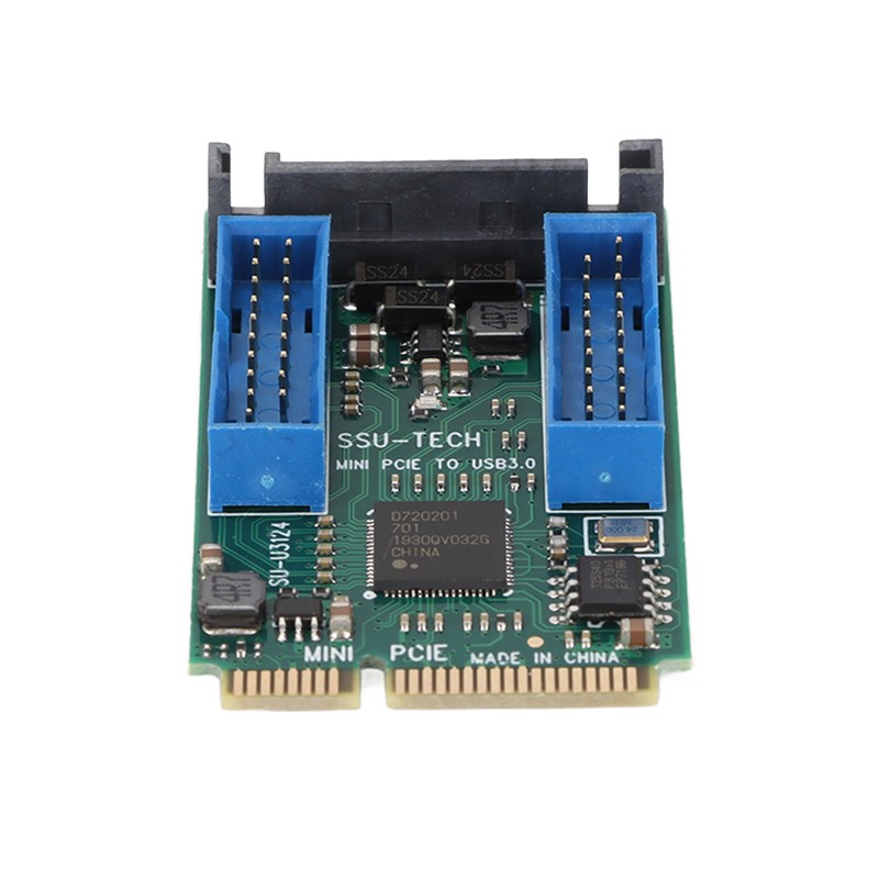 MINI PCI E to USB3.0 Expansion Card 5Gbps Transmission 19
