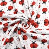 David Angie Printed Double Brushed Polyester Fabric Soft Smooth 4